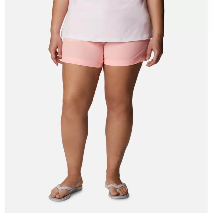 Tiki ピンク レディース Pfg コーラル ポイント Iii ショーツ プラス サイズ コロンビア