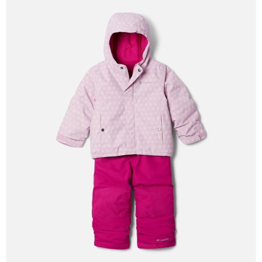 幼児用ブガ ジャケット & よだれかけセット コロンビア オーラ スノーデイズ