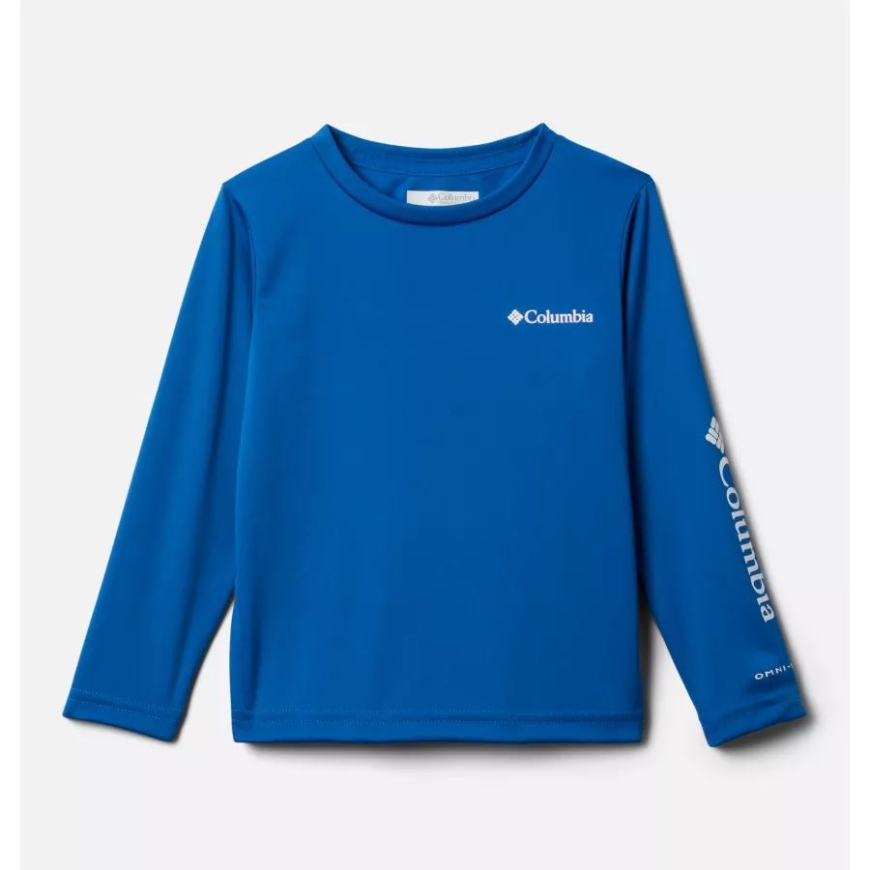 トドラーフォークストリームロングスリーブシャツブライトインディゴコロンビア