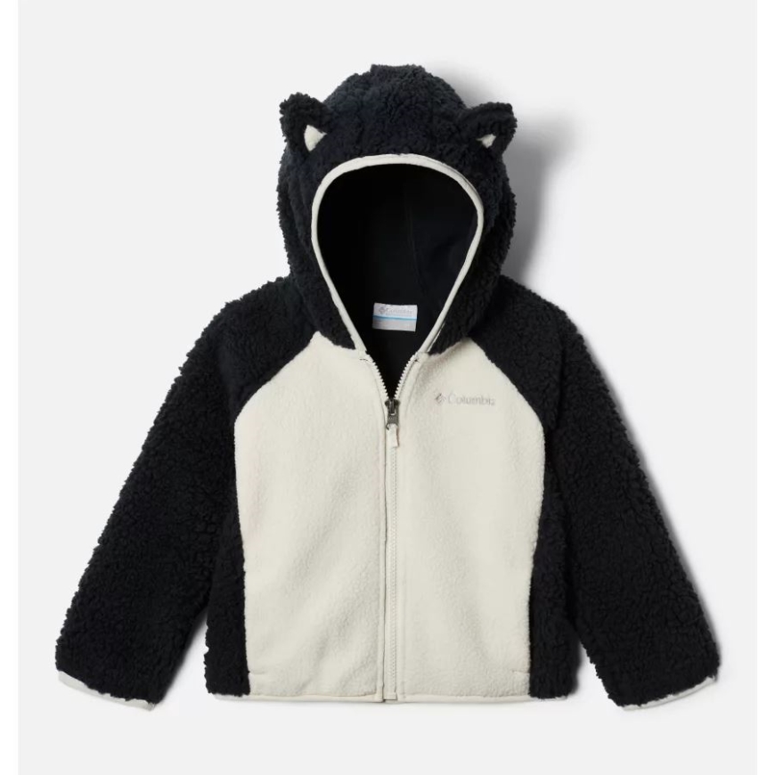 幼児フォクシー ベビー シェルパ ジャケット コロンビア ブラック/チョーク