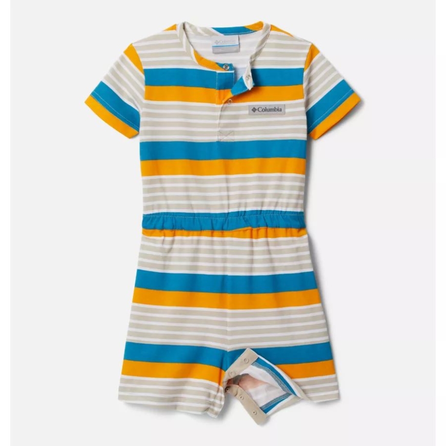 幼児 リトル・シュル 遊び着 古代の化石 ミロ ストライプ コロンビア