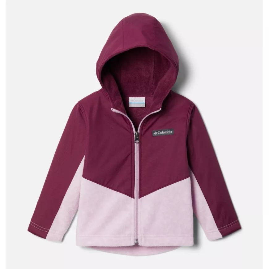 幼児用スティーンズ Mt オーバーレイ パーカー コロンビア オーラ テレイン/マリオンベリー
