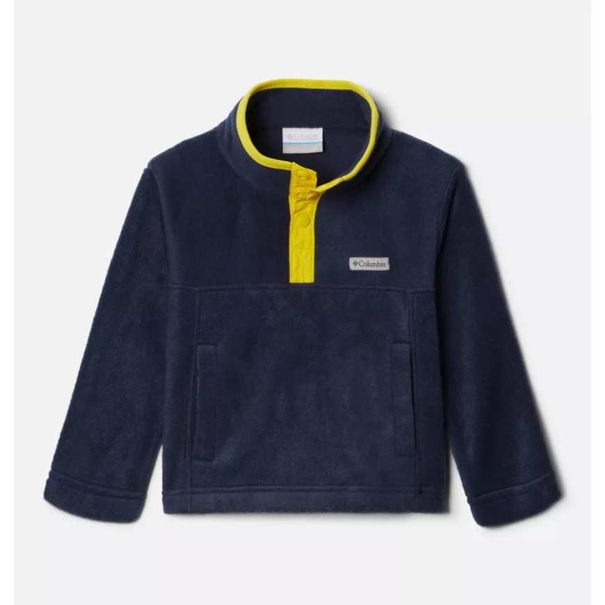 幼児 スティーンズ Mtn クォーター スナップ フリース プルオーバー コロンビア カレッジ ネイビー