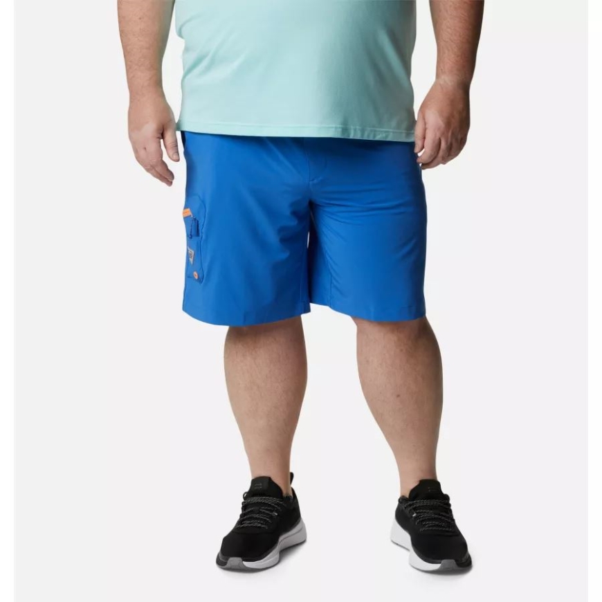 ビビッド ブルー/ブライト ネクター コロンビア メンズ Pfg ターミナル タックル ショーツ ビッグ