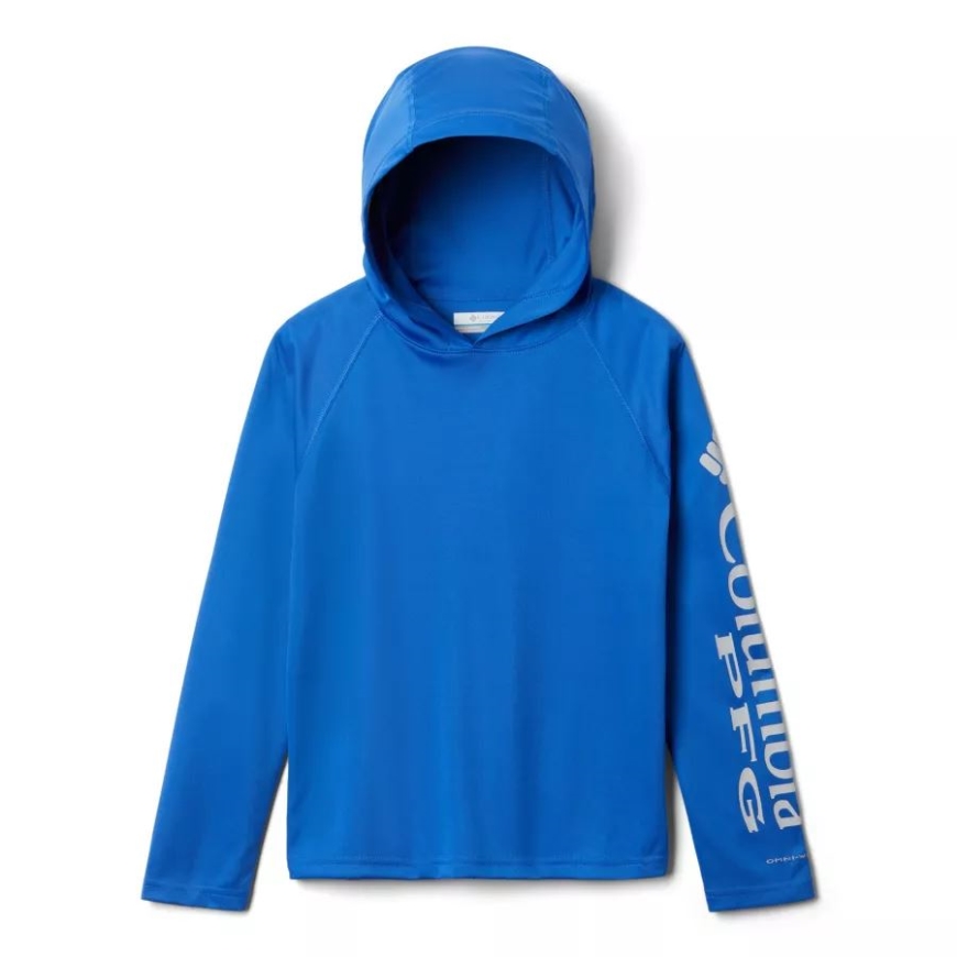 ビビッド ブルー コロンビア キッズ PFG ターミナル タックル パーカー