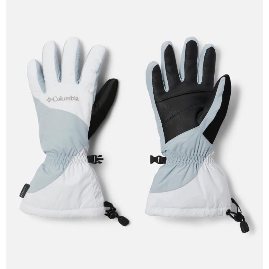 ホワイト/シーラス グレー レディース トゥマロ マウンテン グローブ コロンビア