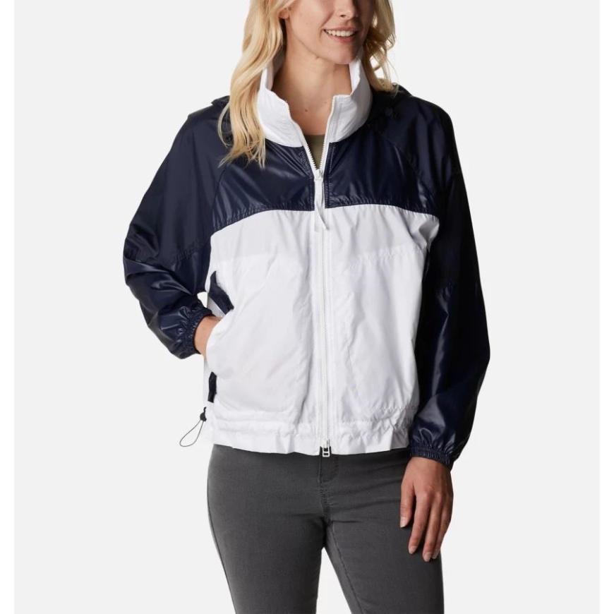 ホワイト/ダーク ノクターナル/ダーク ノクターナル レディース コロンビア パーク ウインドブレーカー コロンビア