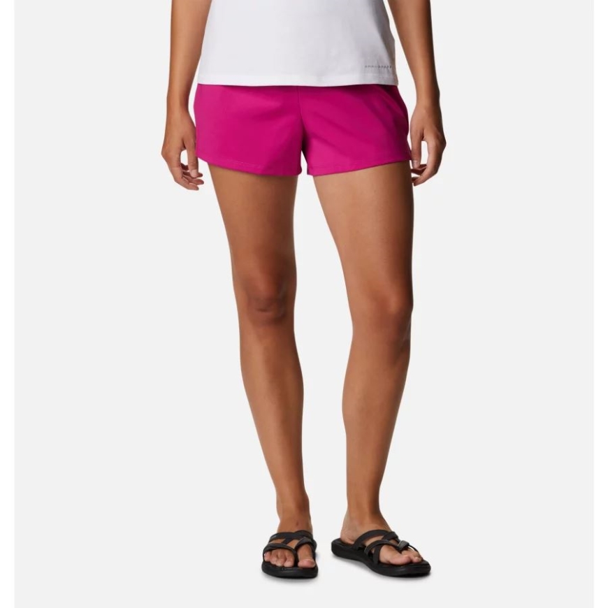 ワイルド フクシア コロンビア レディース サンディ クリーク ストレッチ ショーツ