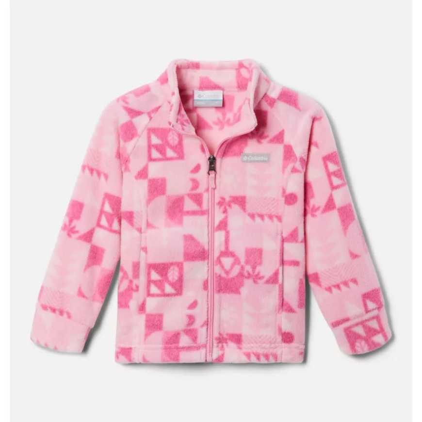 ワイルド ローズ クエスト コロンビア ガールズ 幼児 ベントン スプリングス II プリント フリース ジャケット