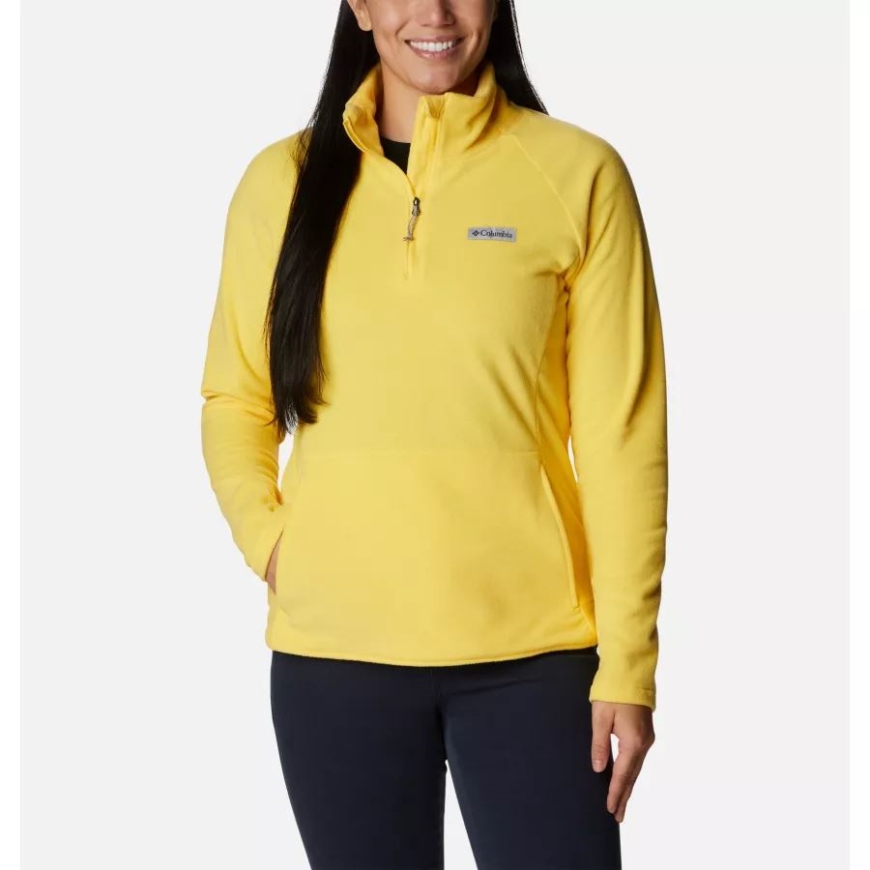 レディース アリ ピーク II クォーター ジップ フリース プルオーバー サン グロー コロンビア