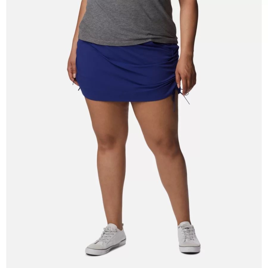 レディース いつでもカジュアル スコート プラスサイズ ダークサファイア コロンビア