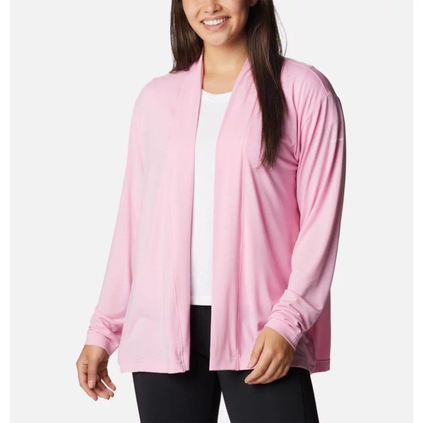 レディース いつでもニット レイヤリング 長袖シャツ コロンビア ワイルドローズ