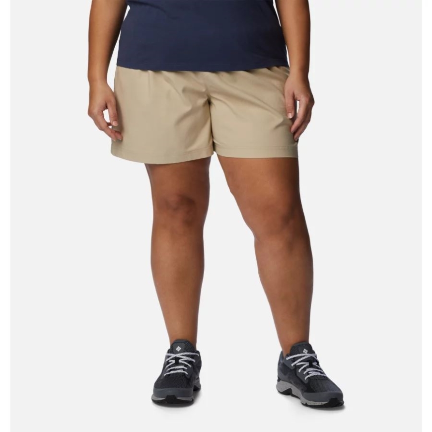 レディース いつでもライト ショーツ プラスサイズ コロンビア 古代化石