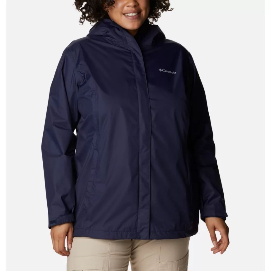 レディース アルカディア II ジャケット プラスサイズ コロンビア ダーク ノクターナル