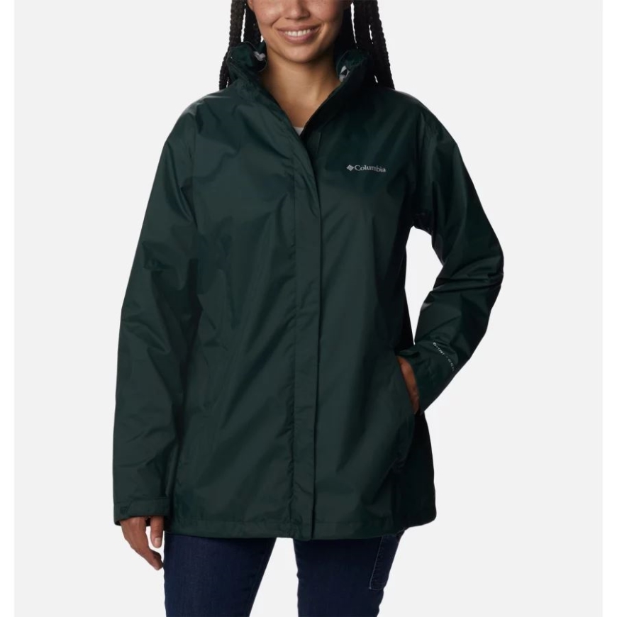 レディース アルカディア II ジャケット プラスサイズ コロンビア スプルース