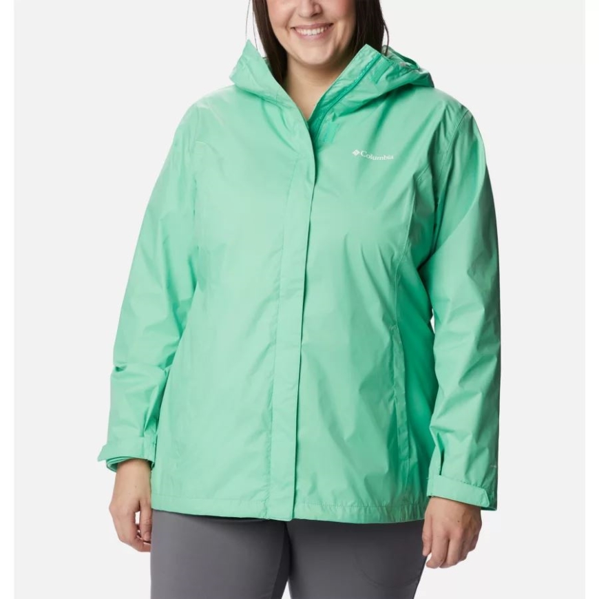 レディース アルカディア II ジャケット プラス サイズ ライト ジェイド コロンビア ブランド