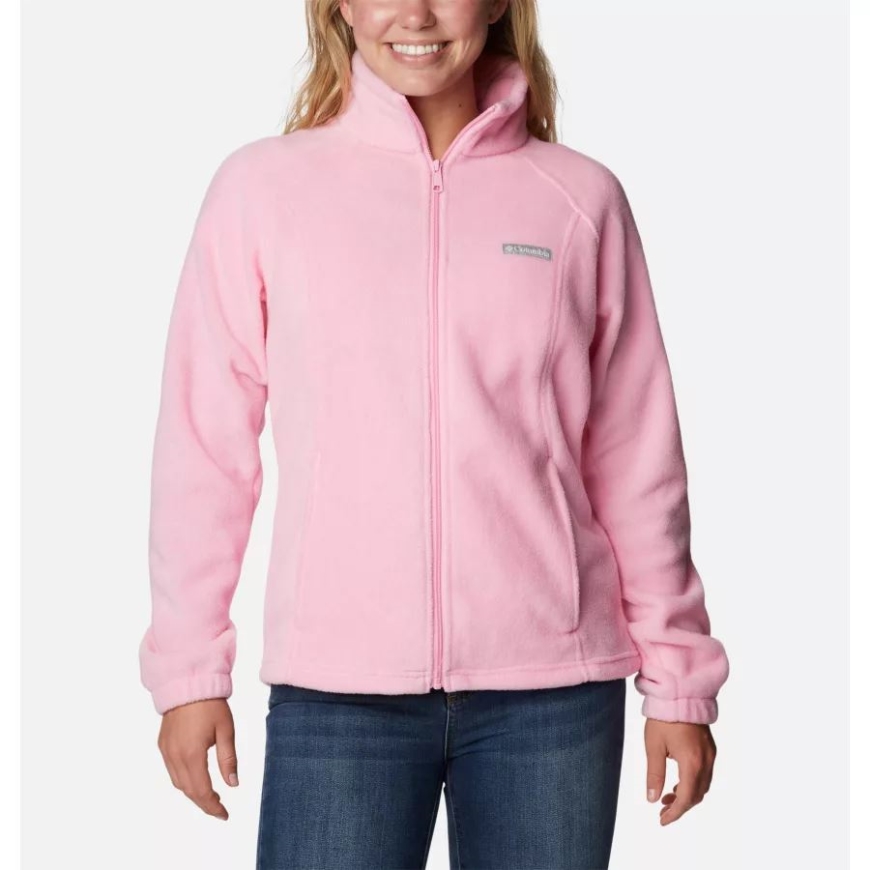 レディース ベントン スプリングス フルジップ フリース ジャケット ワイルド ローズ コロンビア