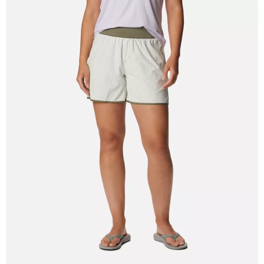 レディースクローディアリッジショーツコロンビアストーングリーン