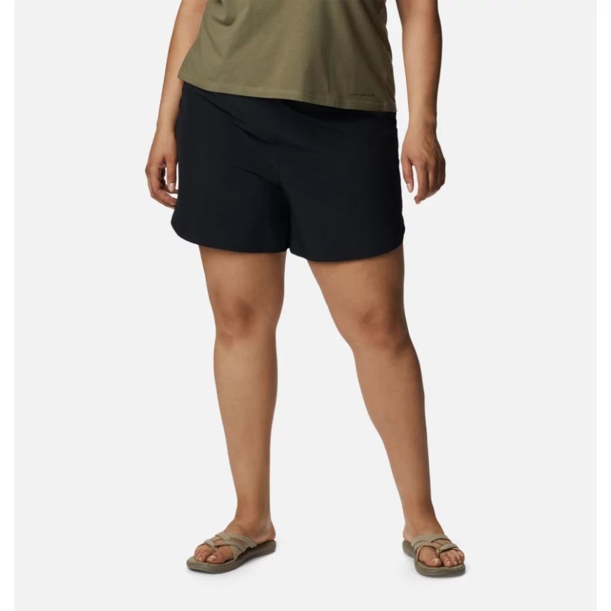 レディース コロンビア ブランド ハイキング ショーツ プラス サイズ ブラック コロンビア ブランド