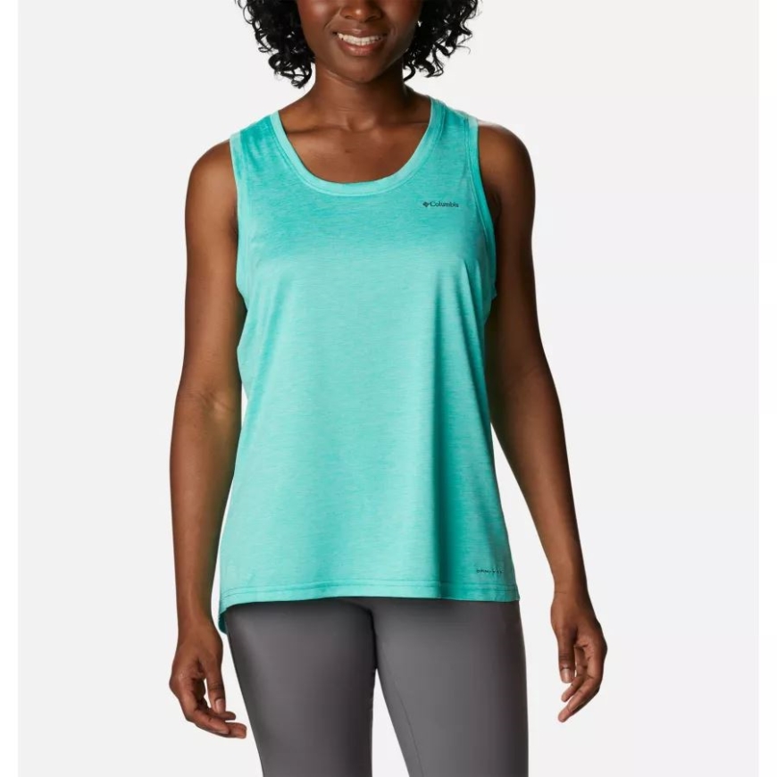 レディース コロンビア ハイキング タンク エレクトリック ターコイズ ヘザー コロンビア