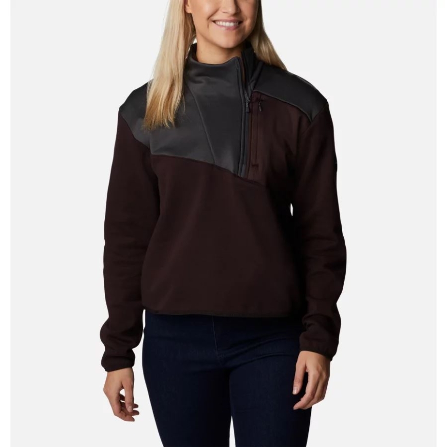 レディース コロンビア ロッジ ハイブリッド プルオーバー ニュー シンダー/シャーク コロンビア