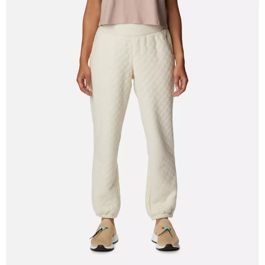 レディース コロンビア ロッジ キルティング ジョガー コロンビア チョーク