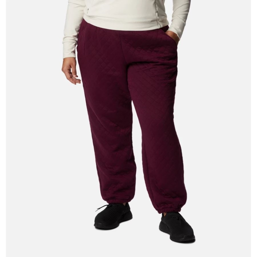レディース コロンビア ロッジ キルティング ジョガー プラスサイズ コロンビア マリオンベリー