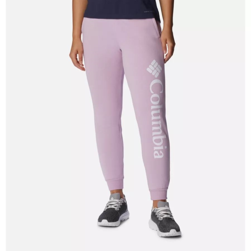 レディース コロンビア ロゴ フリース ジョガー オーラ コロンビア