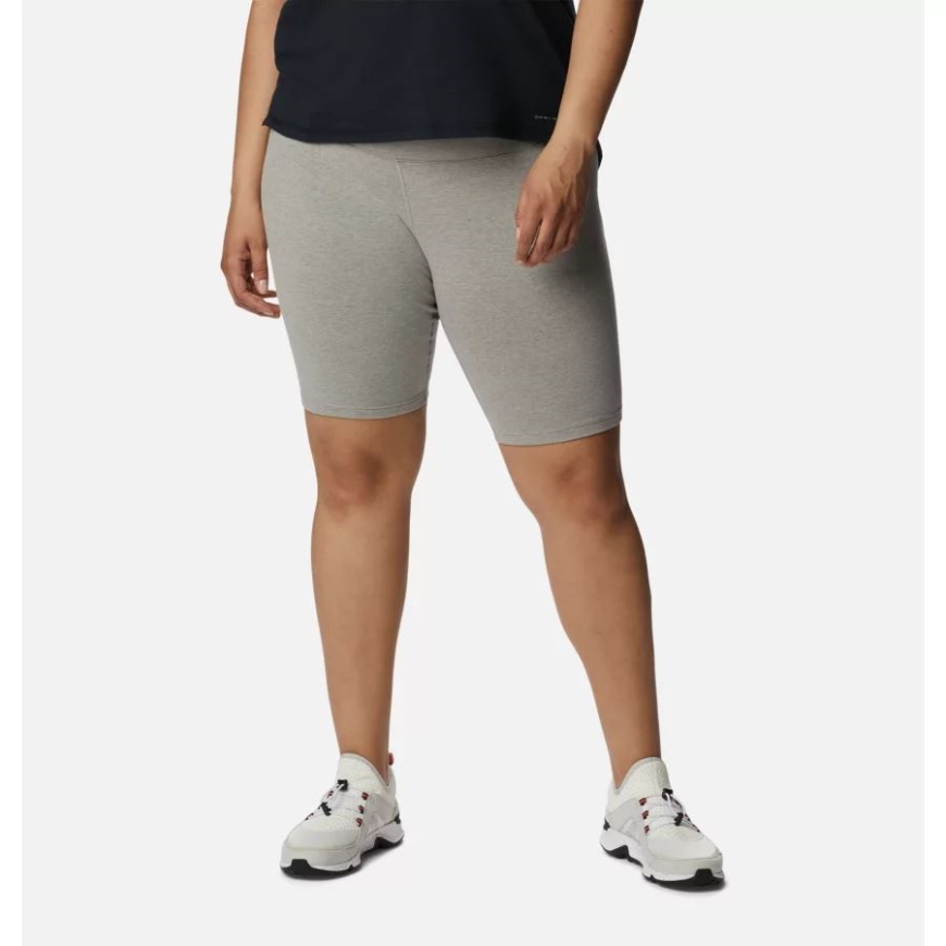 レディース コロンビア トレック ハーフ タイツ プラスサイズ チャコール ヘザー コロンビア