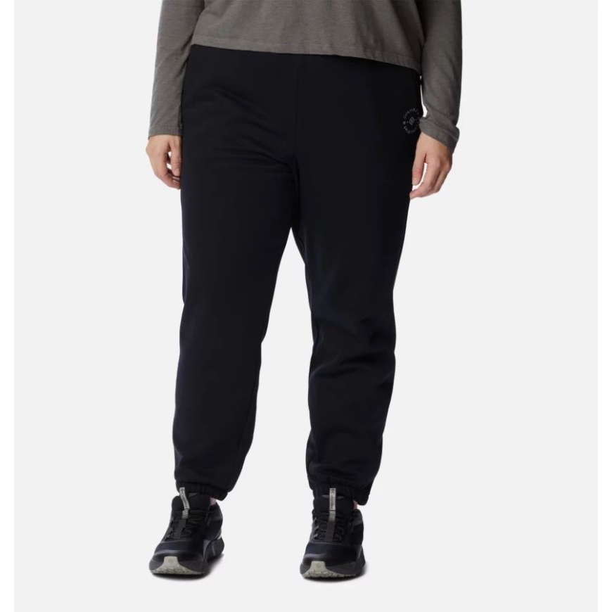 レディース コロンビア トレック ジョガー プラスサイズ コロンビア ブラック/スタンプ ステンシル