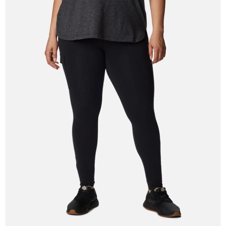 レディース コロンビア トレック レギンス プラスサイズ ブラック コロンビア