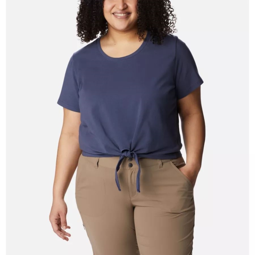 レディース コロンビア トレック 半袖シャツ プラスサイズ 夜行性コロンビア