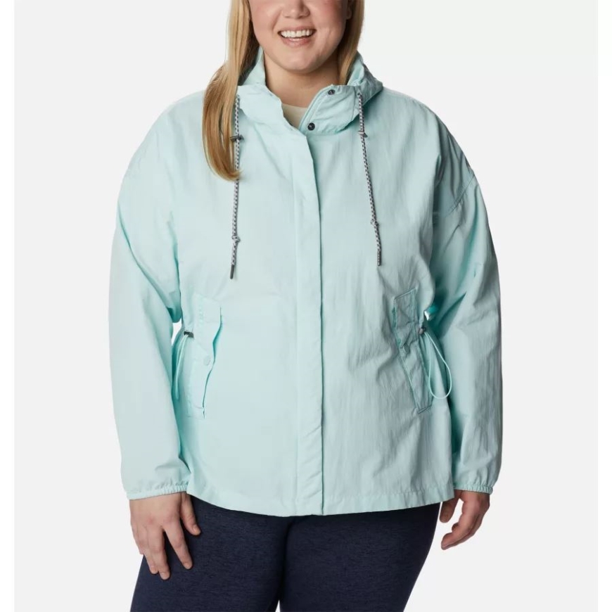 女性の日トリッピン Ii ジャケット プラス サイズ アイシー モーン コロンビア