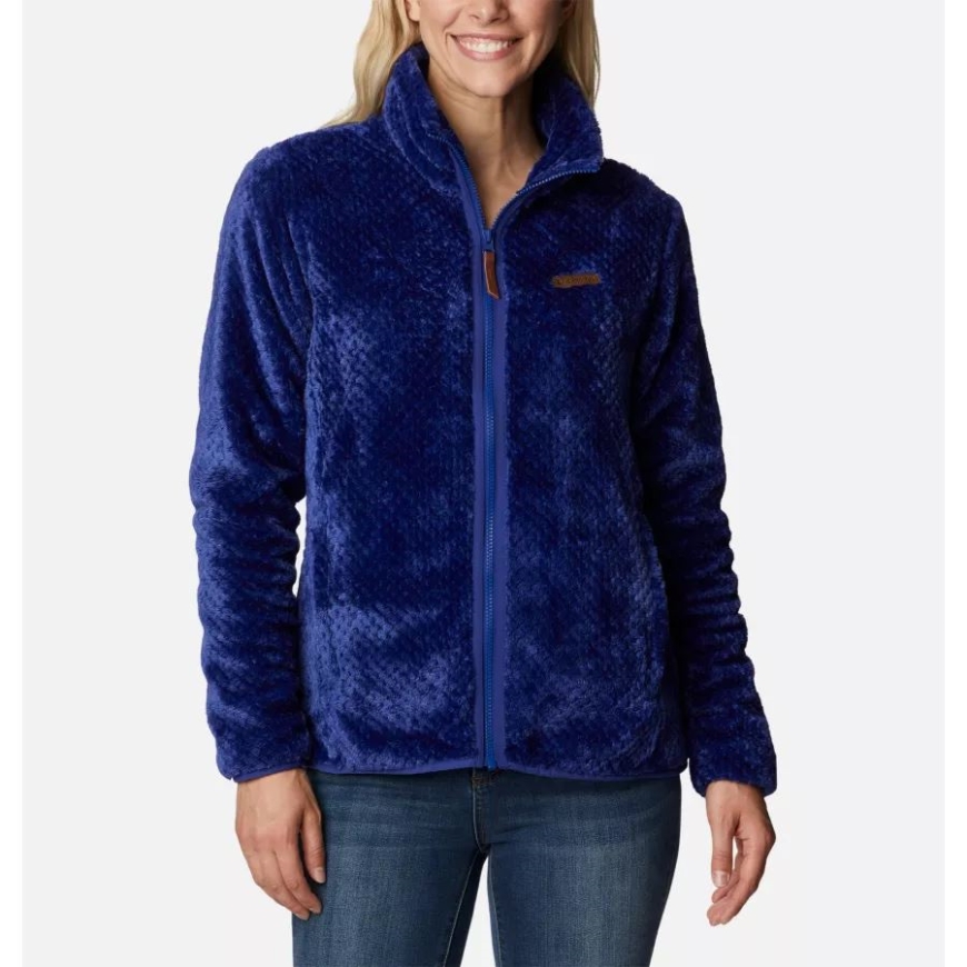 ウィメンズ ファイヤー サイド II シェルパ フルジップ フリース ダークサファイア コロンビア