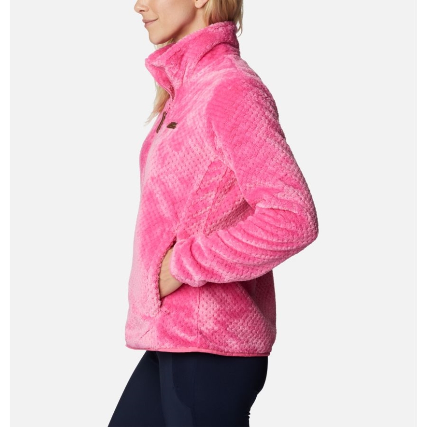 ウィメンズ ファイヤー サイド II シェルパ フルジップ フリース ワイルド ゼラニウム コロンビア