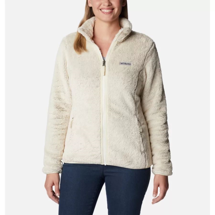 レディース ゴールデン グローブ フルジップ フリース ジャケット コロンビア チョーク