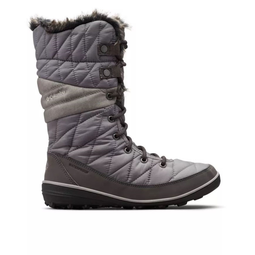 ウィメンズ ヘブンリー オムニヒート ウォータープルーフ ブーツ クォーリー/ダヴ コロンビア