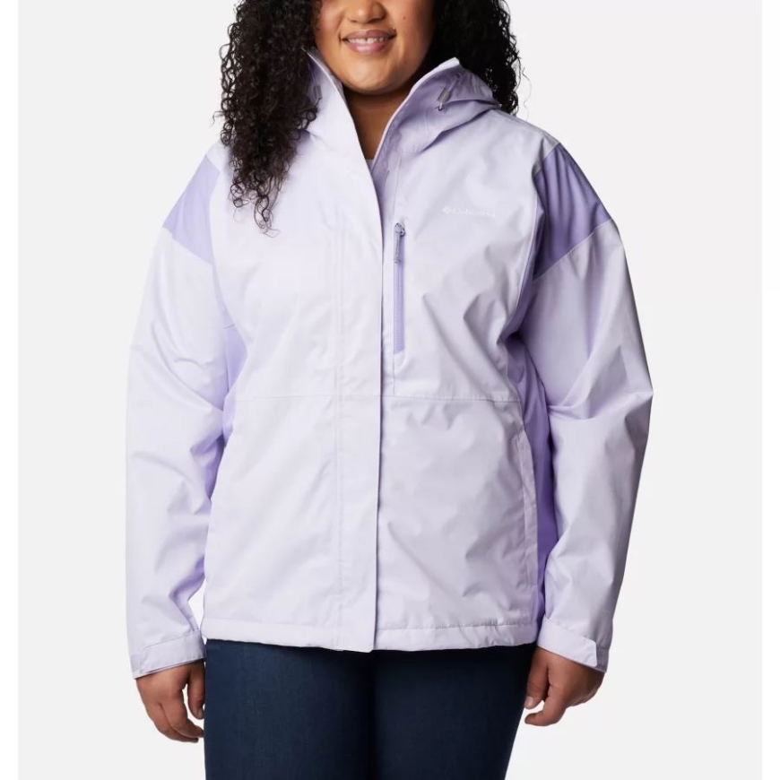 レディース ハイクバウンド ジャケット プラス サイズ コロンビア パープル ティント/フロスト パープル