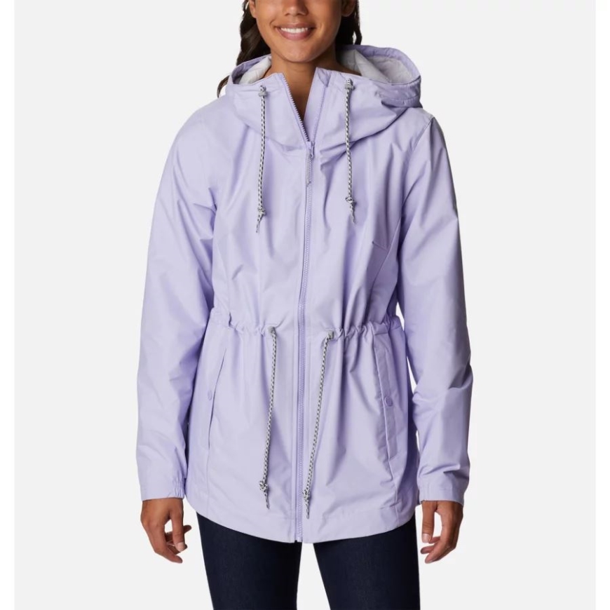 レディースリリアンリッジシェルジャケットフロストパープルコロンビア