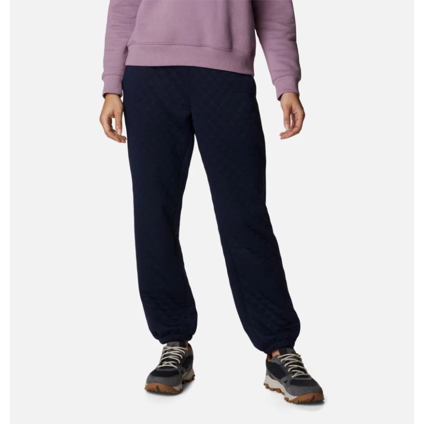 レディース ロッジ キルティング ジョガー パンツ コロンビア ダーク ノクターナル