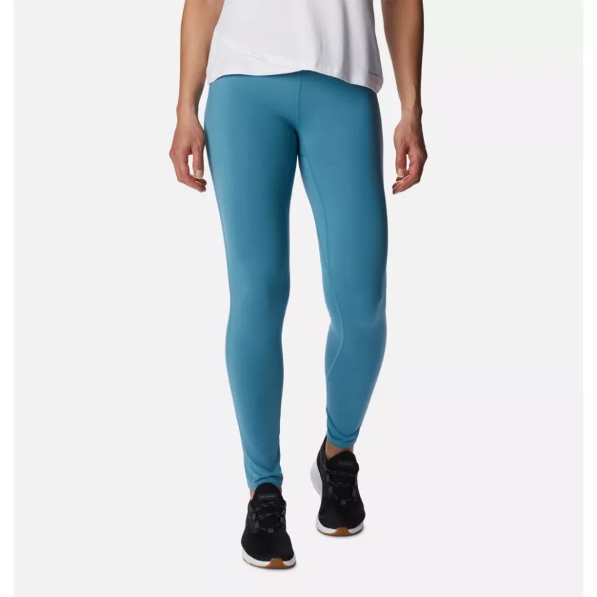 レディース ミッドウェイト ベースレイヤー タイツ ブラック コロンビア