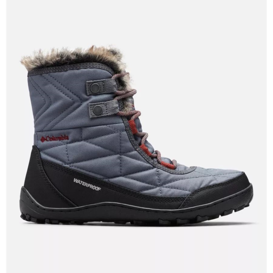 ウィメンズ ミンクス ショーティー III ブーツ コロンビア グラファイト/ディープ ラスト