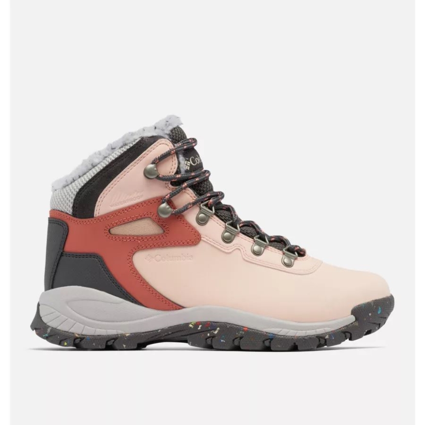 ウィメンズ ニュートン リッジ プラス オムニ ヒート ウォーキング ブーツ コロンビア ピーチブロッサム/ダークグレー