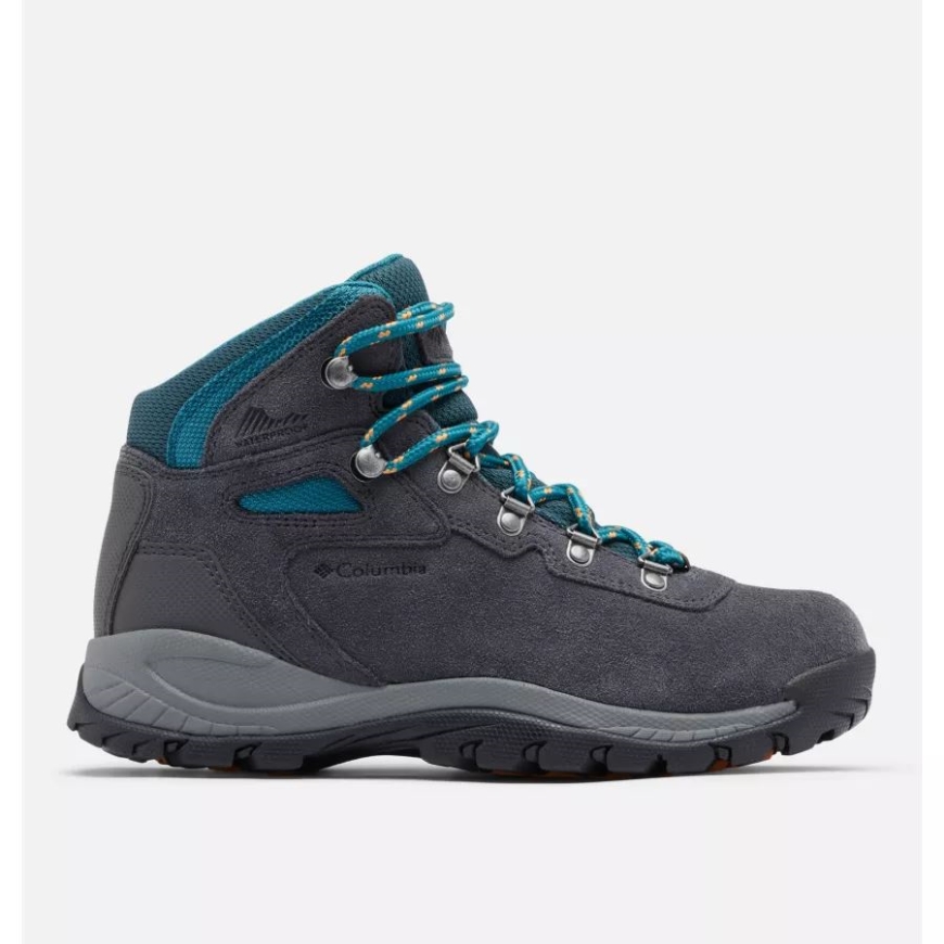 ウィメンズ ニュートン リッジ プラス ウォータープルーフ アンプド ハイキング ブーツ コロンビア シャーク/リバー ブルー