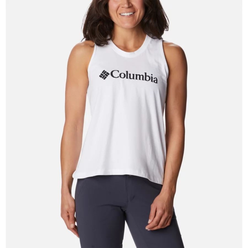 ウィメンズ ノース カスケード タンク コロンビア ホワイト/ブラック ブランド