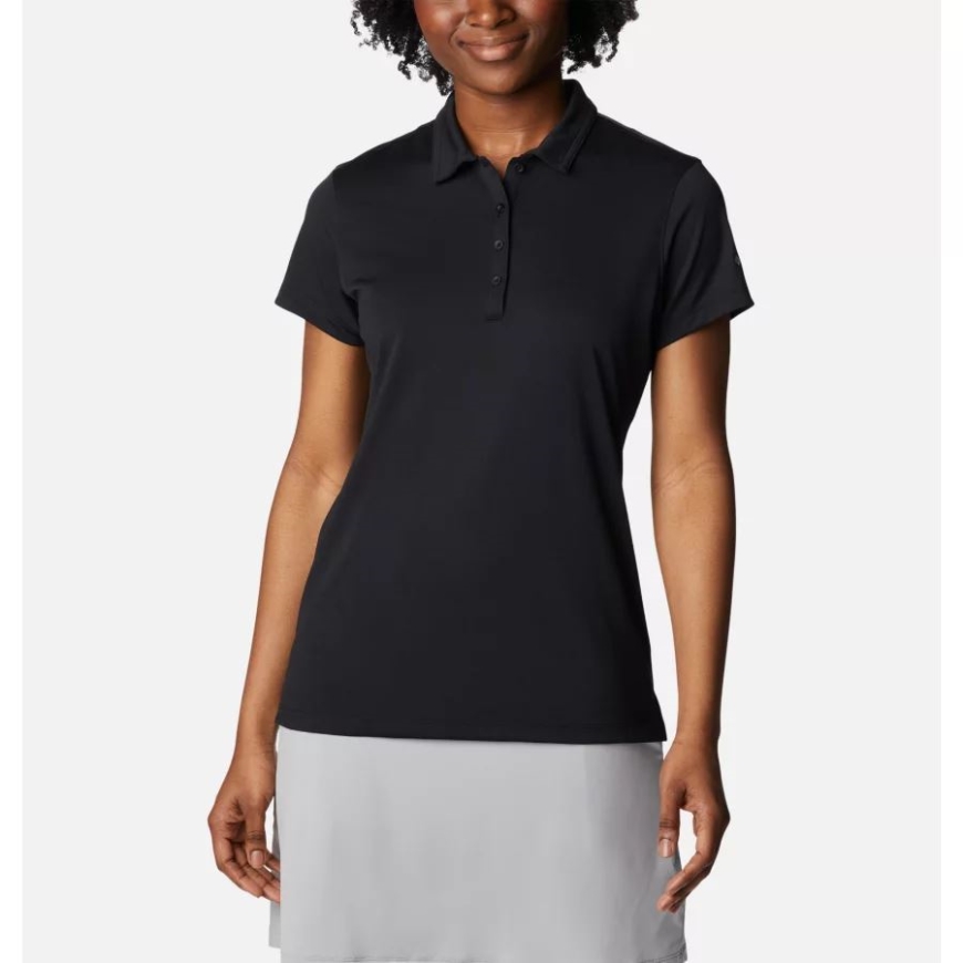 ウィメンズ オムニウィック バーディー ポロ ブラック コロンビア