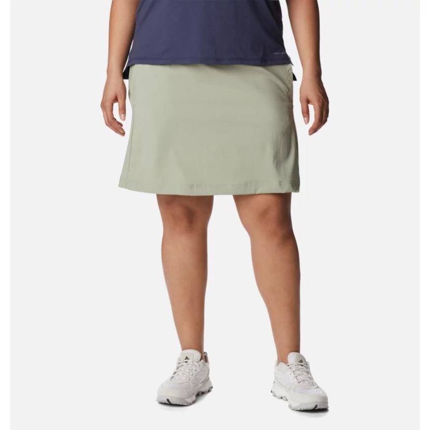 ウィメンズ オン ザ ゴー スコート プラス サイズ サファリ コロンビア