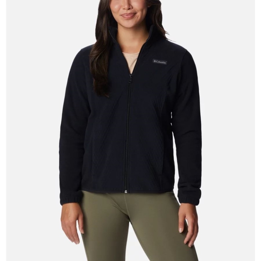 レディース オーバーコート トレイル フルジップ ジャケット コロンビア ブラック