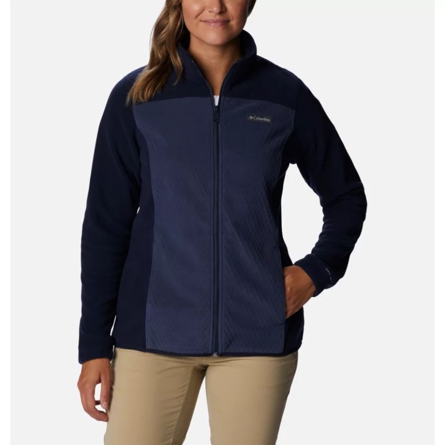 レディース オーバーコート トレイル フルジップ ジャケット ノクターナル/ダーク ノクターナル コロンビア