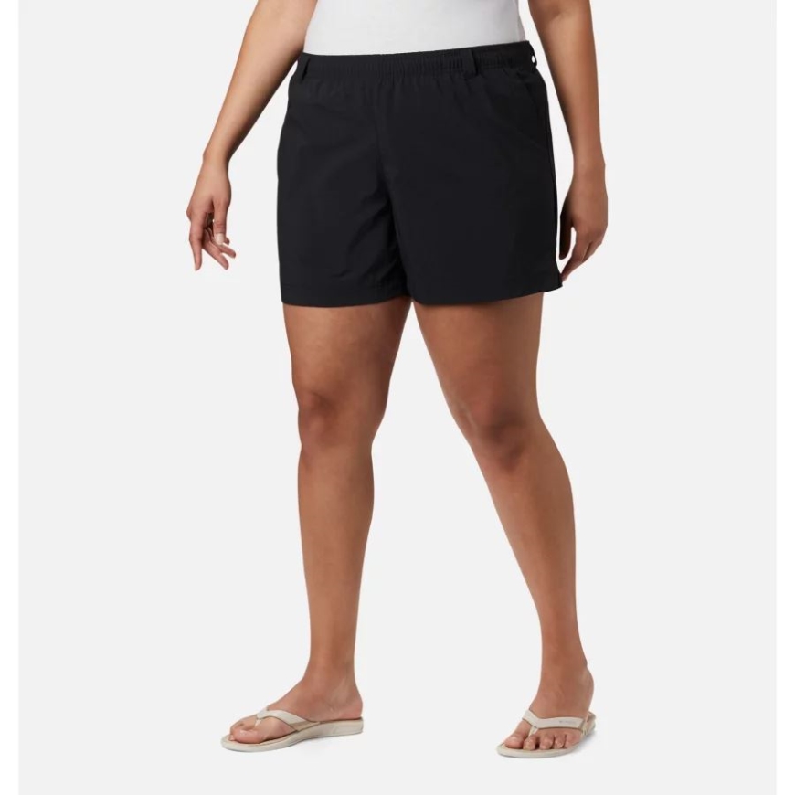 女性用 Pfg バックキャスト ウォーター ショーツ プラス サイズ ブラック コロンビア